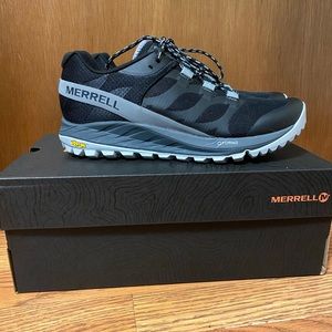 Women’s Merrell Antora trail running shoes size 9